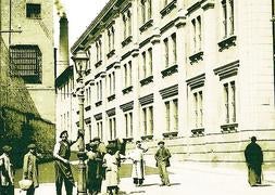 1914. Fábrica de tabacos en Portales // ARCHIVO JERÓNIMO JIMÉNEZ