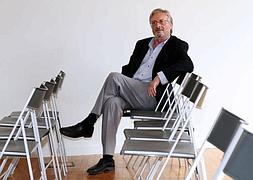 Juan Ignacio Bartolomé, hoy en Logroño. / JONATHAN HERREROS