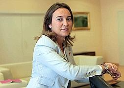 Estreno como alcaldesa. Gamarra no es nueva en esto del Debate sobre el estado de la ciudad. /MIGUEL HERREROS