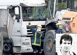 Un camionero de Casalarreina fallece aplastado por su propio vehículo en el Valle de Trápaga