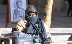 El joven de Mali,en el banco. ::
JUAN MARÍN