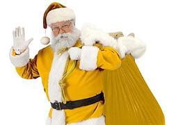 'Papás Noel Positivos' y amarillos, en seis cabeceras de comarca