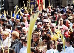 Imagen de la procesión en Logroño / J.HERREROS