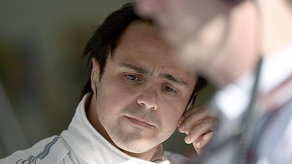 El piloto brasileño de Williams, Felipe Massa. 