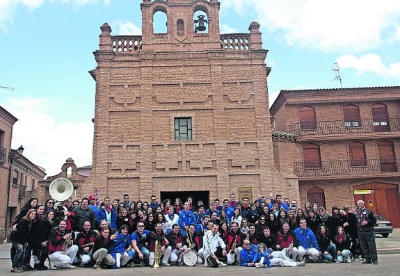 Hermanamiento de la peña Aldeana y la Riojana. 