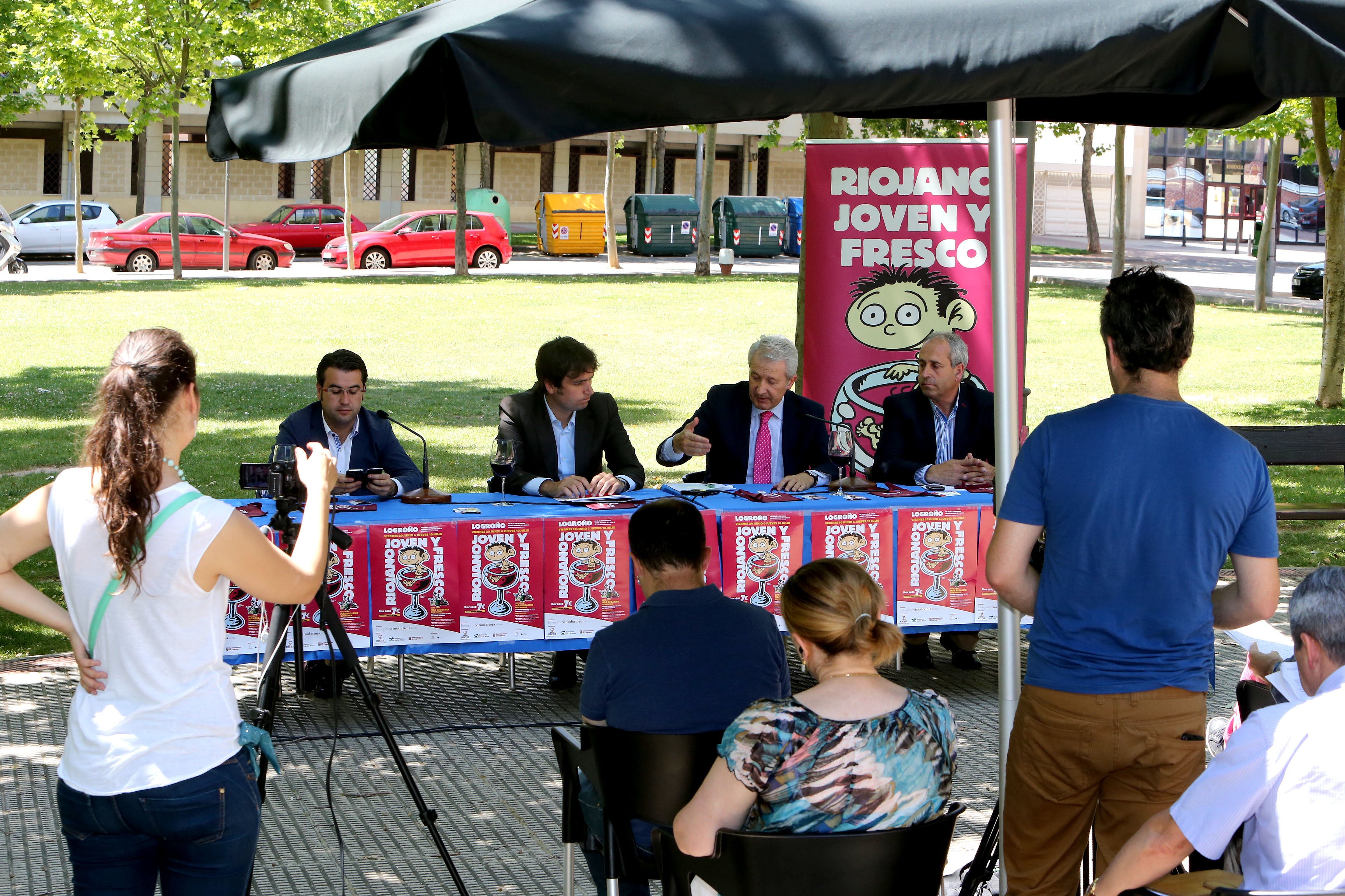 Presentación de la cata, esta mañana 