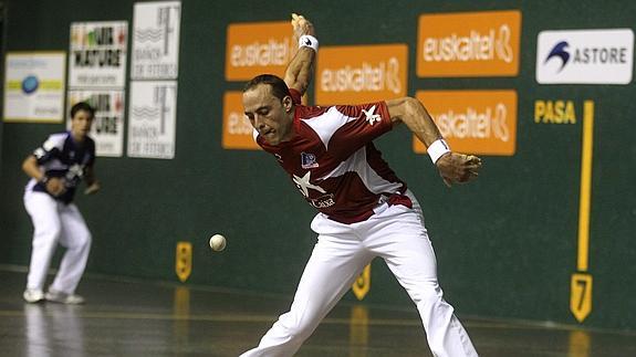 Irujo en pleo esfuerzo./