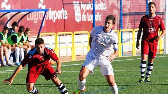 Un momento del partido ente el Haro y el Balsamaiso. 