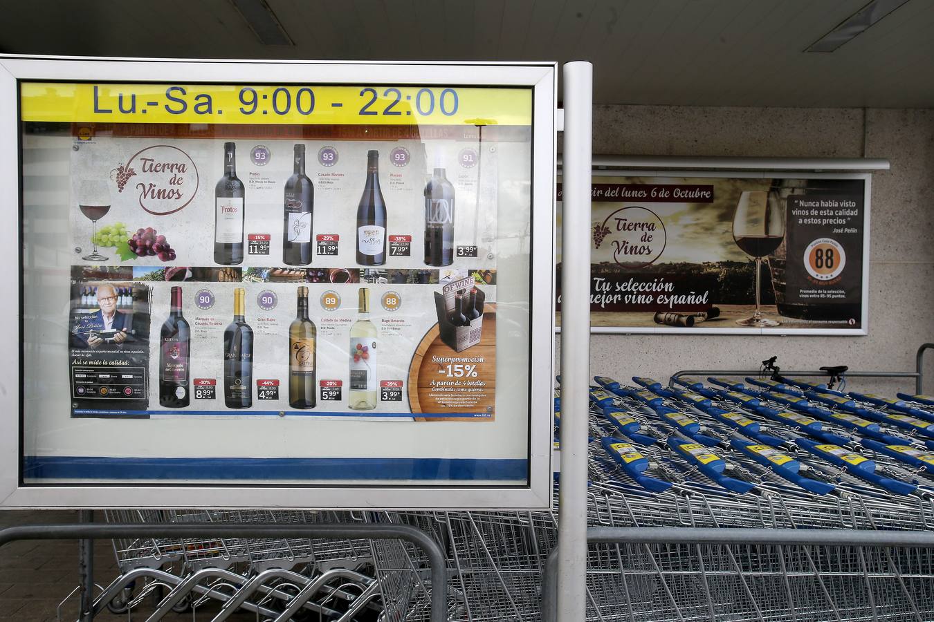 La Rioja abre expediente a Lidl por vender vino a pérdida