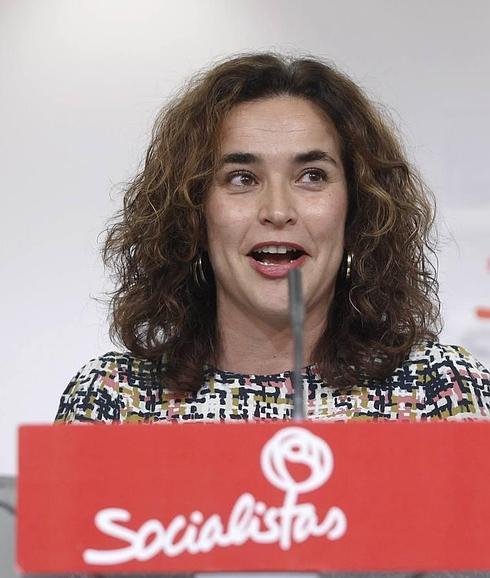 La concejala y candidata a la Alcaldía de Logroño por el PSOE, Beatriz Arráiz. 