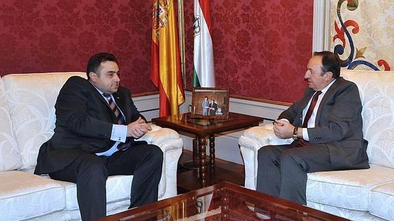 Estudian estrechar las relaciones entre La Rioja y Rumanía