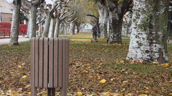 El mobiliario urbano se recicla