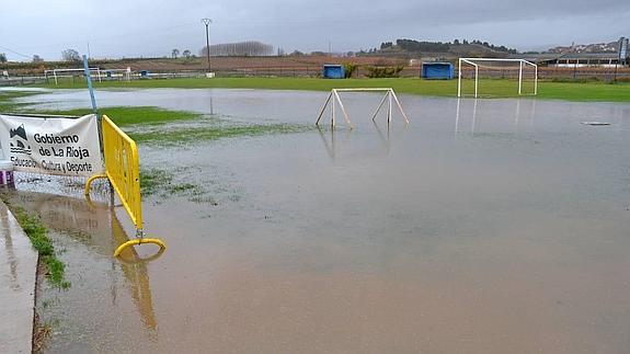 Campo de fútbol de Nájera. 