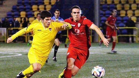 El partido entre el Yagüe y la Oyonesa. 