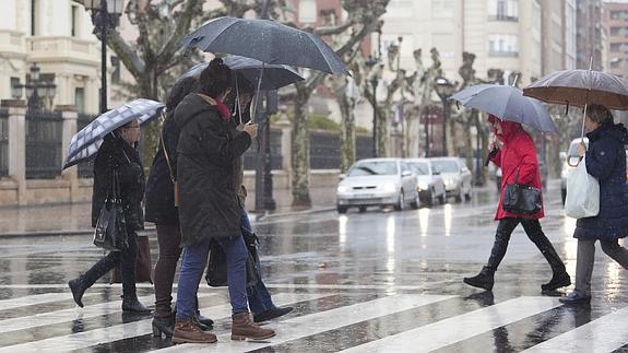 Previsión para hoy: nevadas y vientos fuertes