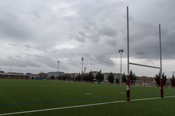 Imagen panorámica del nuevo campo de rugby. :: Díaz Uriel