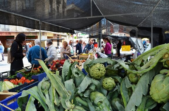 LAS VERDURAS, PROTAGONISTAS EN LA PLAZA DEL RASO