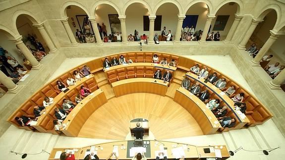 El Parlamento riojano libera a 12 de sus 33 diputados