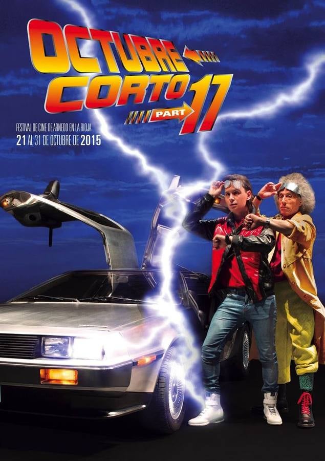 Cartel de la edición 2015 del Octubre Corto. 