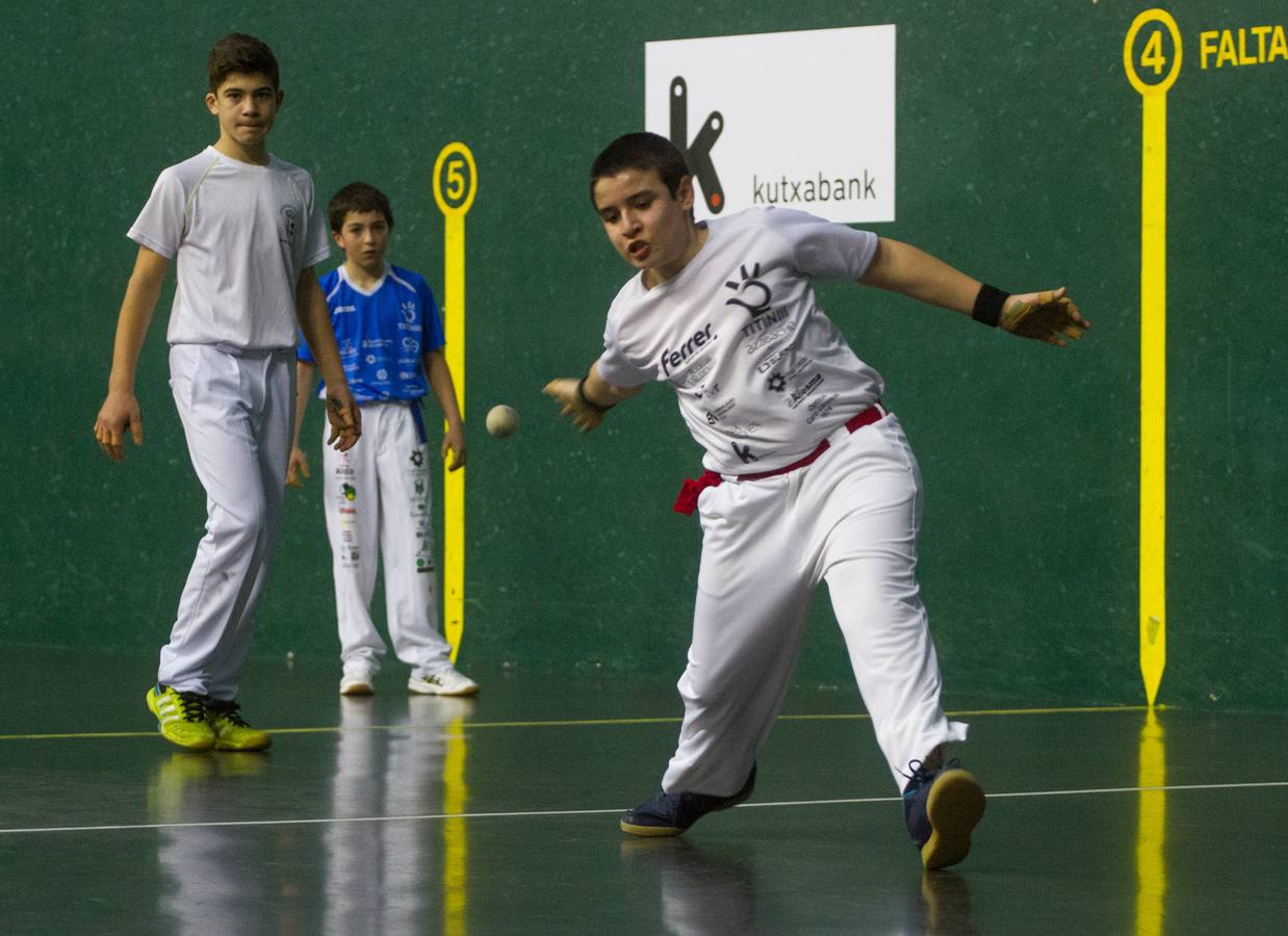 Partido de categoría infantil de esta temporada. 