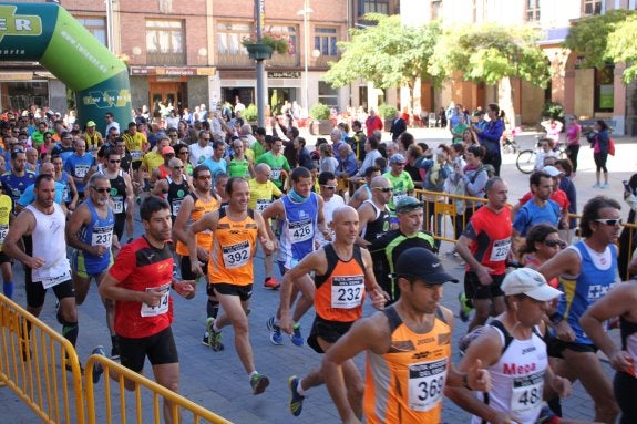 230 corredores en la Ruta Jacobea