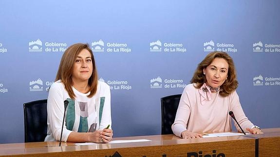 Begoña Martínez Arregui y María Martín, hoy