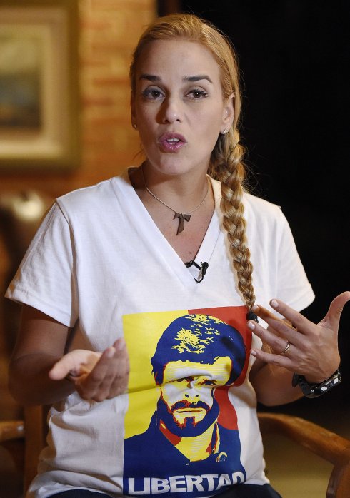 Lilian Tintori. :: afp