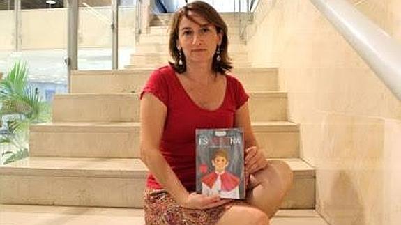 La escritora logroñesa Mercedes Blasco. 