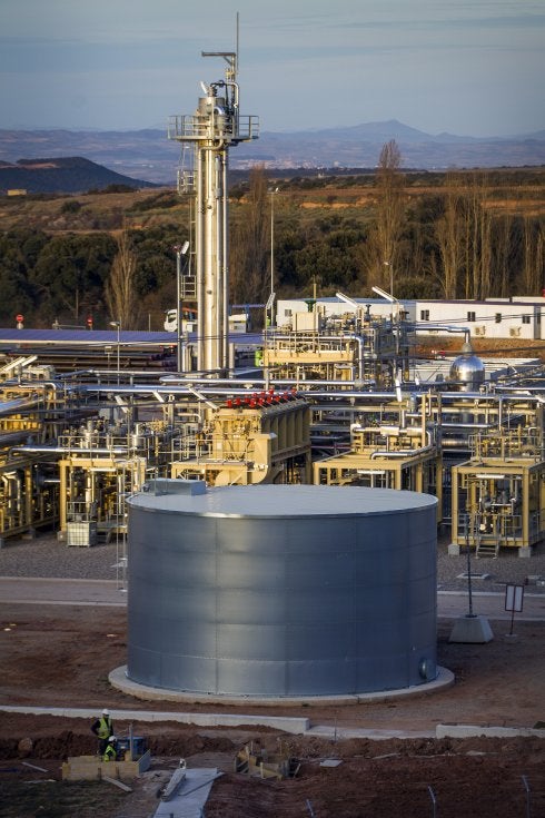 Instalaciones de la planta de procesado en Sotés. :: justo rodríguez