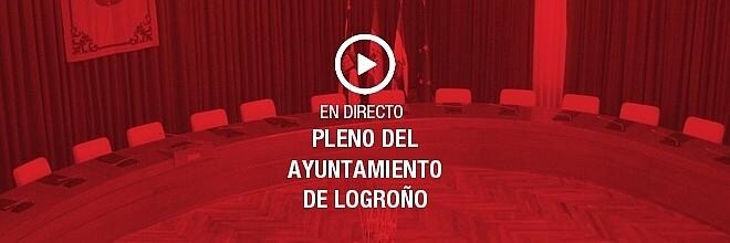 DIRECTO: Pleno del Ayuntamiento de Logroño