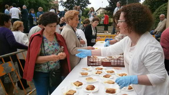 Lardero se alimenta para las fiestas