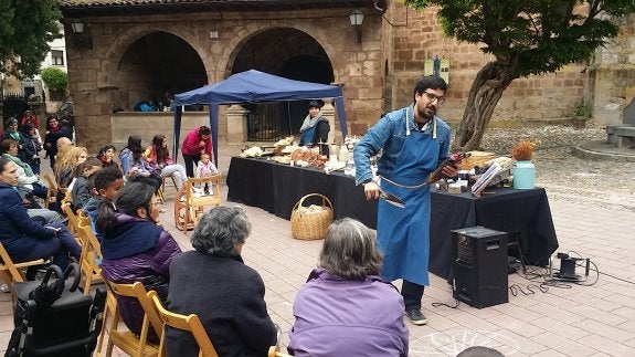 Una de las actividades celebradas ayer.