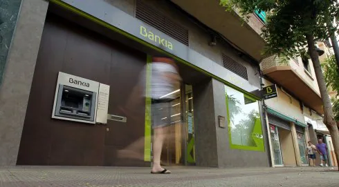 Oficina de Bankia atracada el miércoles
