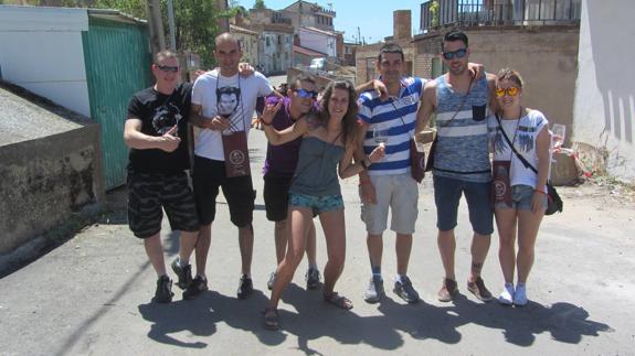 ‘Calaos’ de vino en Villamediana