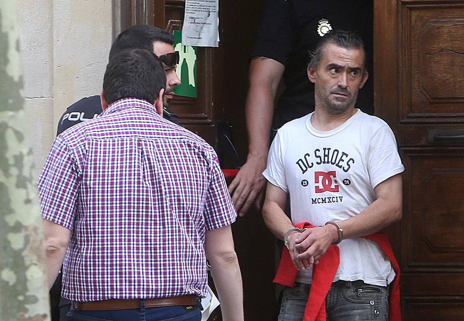 El presunto asesino, tras su detención