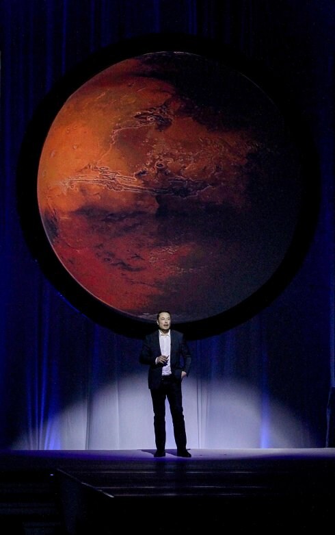 Elon Musk presenta su Sistema de Transporte Interplanetario. :: efe