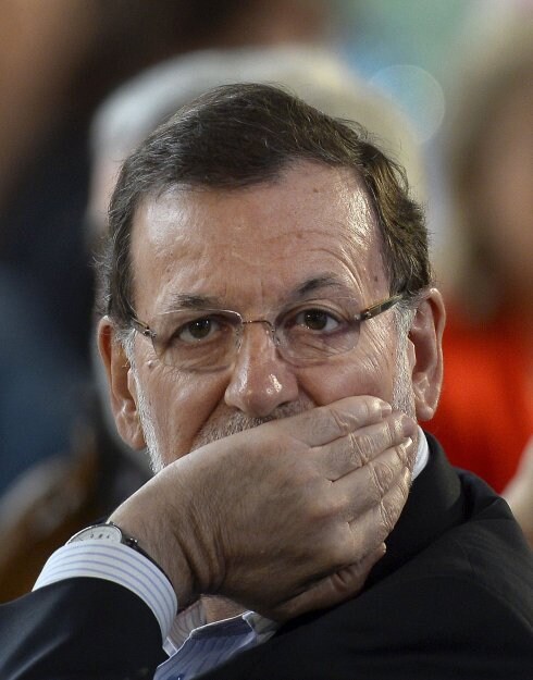 El presidente español en funciones, Mariano Rajoy. :: josé ramón ladra
