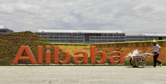 Sede central de Alibaba en Hangzhou. :: Reuters