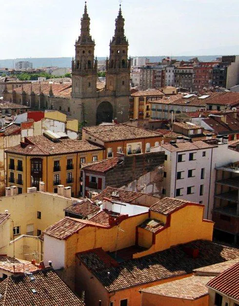 Tejados del Casco Antiguo logroñés. :: Jonathan Herreros