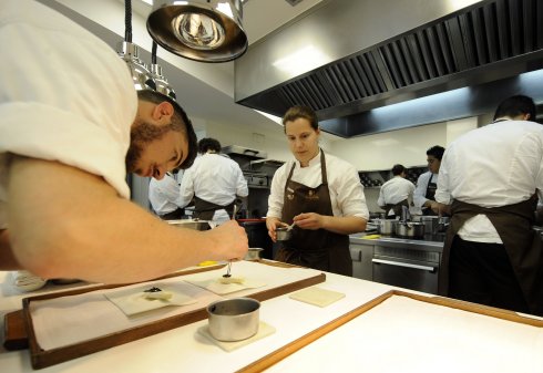 Ponente. En las cocinas del Mugaritz. :: L.R. 