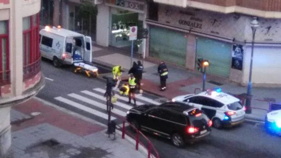 Tres personas atropelladas en una mañana en Logroño
