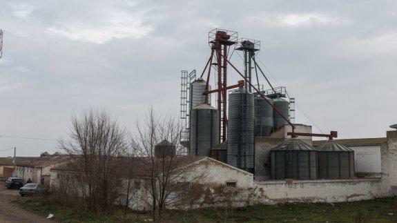 La granja porcina en la que se produjo el accidente