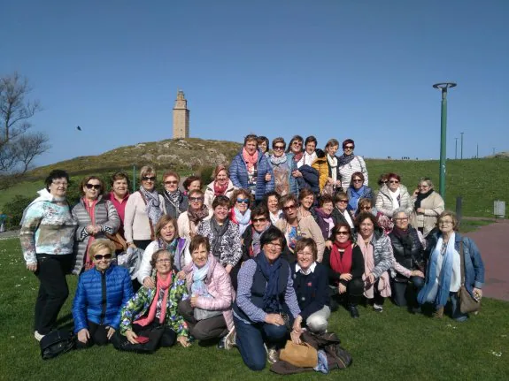 Las mujeres de la Vega de Haro disfrutan de un viaje por Galicia