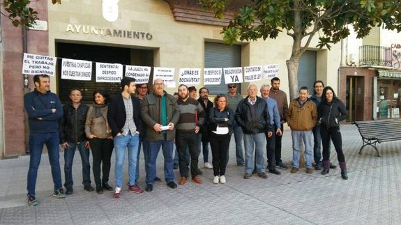 Concentración frente al Ayuntamiento de Nájera, este sábado
