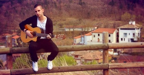 Jorge García, con una imagen promocional de su Facebook. :: 