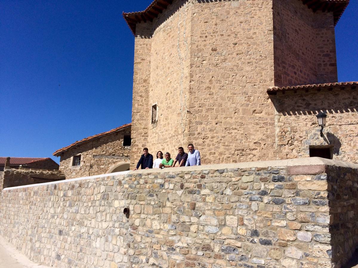 Nuevo muro de contención para la iglesia de Torre