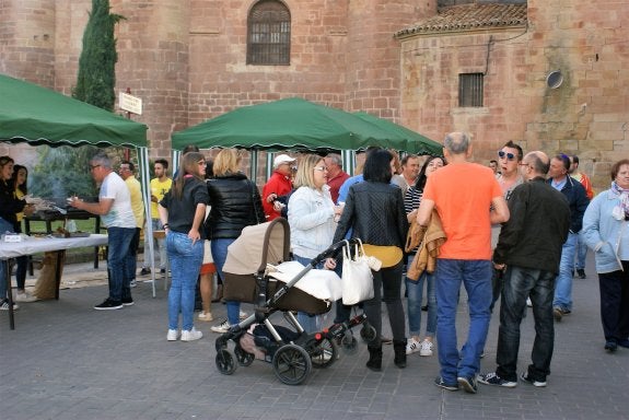 El entorno de Santa María estuvo rodeado de un muy buen ambiente. :: F. D