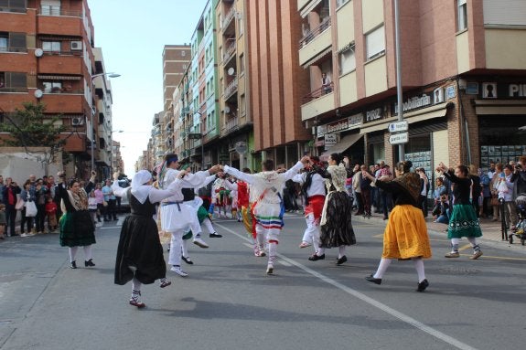 Bailes en la calle. 