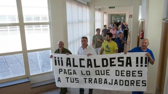 Los trabajadores municipales de Logroño «seguirán peleando»