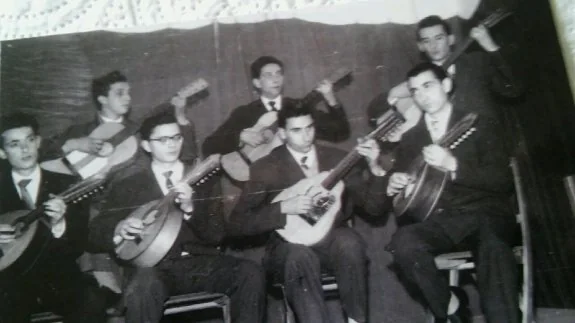 El 'Conjunto Amuri', en el año 1958